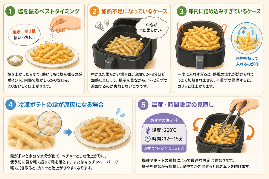 【2026年版】コソリ ノンフライヤーで作る冷凍ポテト完全ガイド